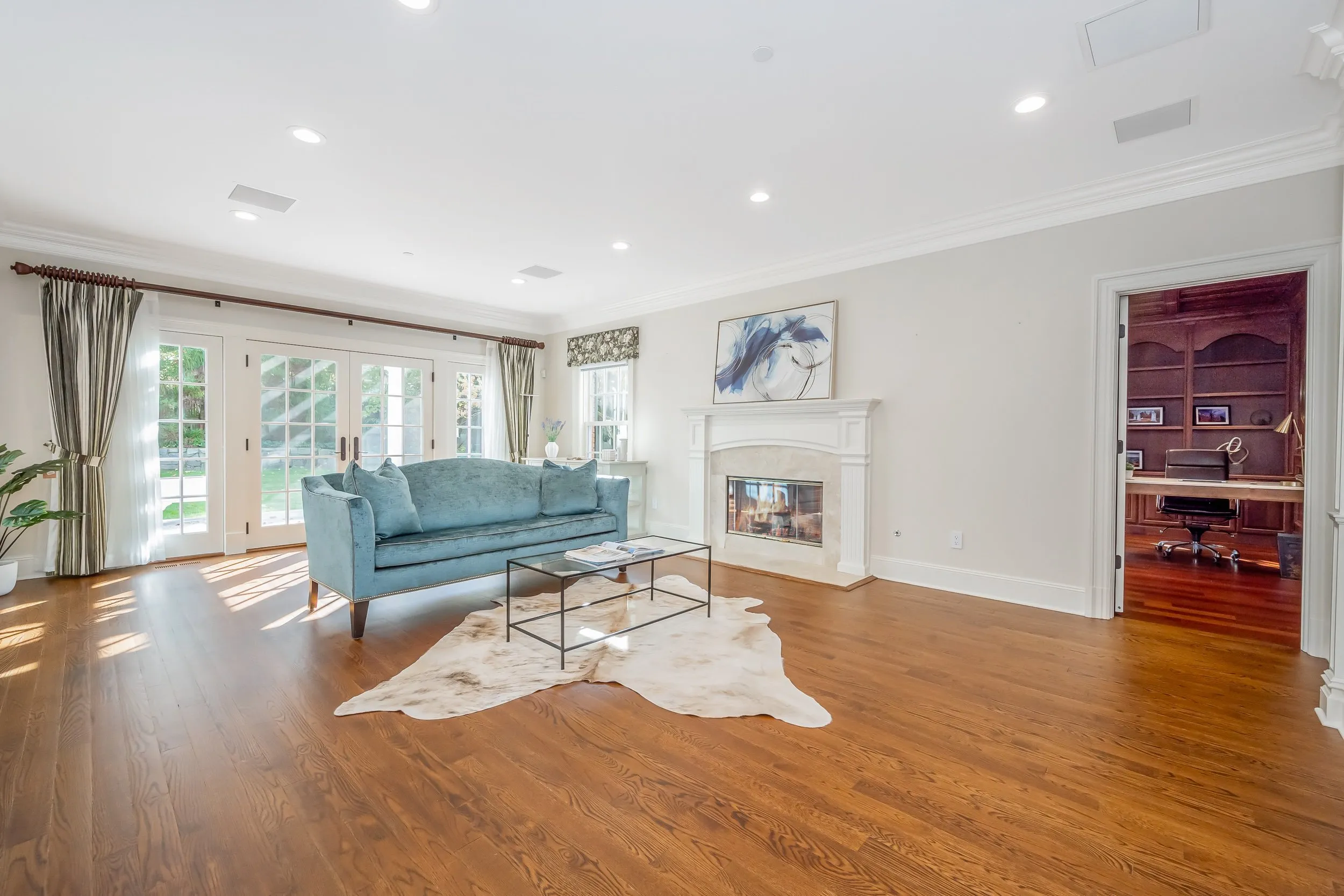 Fox Meadow Estate family room